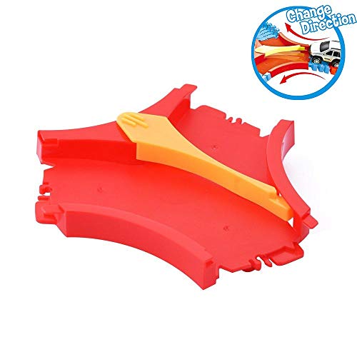 QUOXO Track Accessory, Cross The Channel for Magic Tracks, Compatible with Most Tracks (Y Cross)