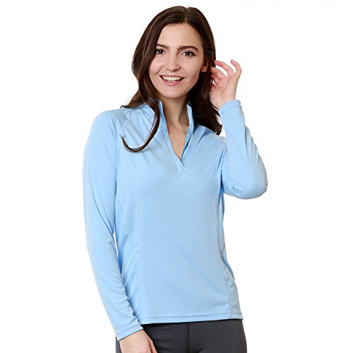 image for Nozone Tuscany Long Sleeved Sun Protective Women's Equestrian Shirt in
