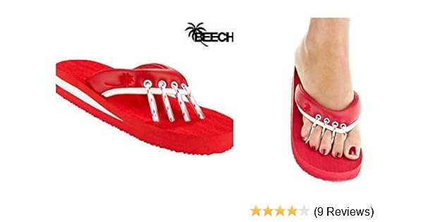 pedicure flip flops with toe separators