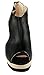 BellaMarie Women's Fergie-1 Peep-toe Cut-out Wedge Platform Sandals