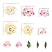 HAOKHOME W-10705 Peony Flowers Wall Decal Flower Wall Sticker Floral for Girls Bedroom Living Room Nursery Decor