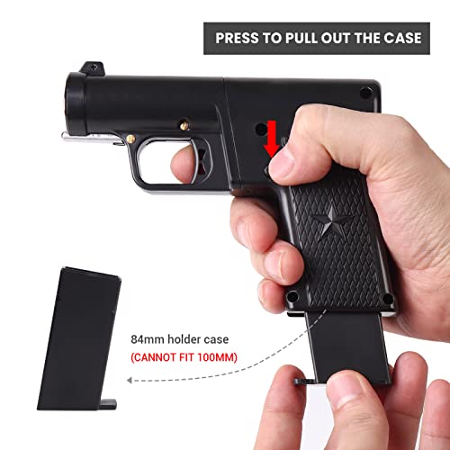 YUSUD Vintage Trench Lighter, Cool Pipe Lighter Fluid Refillable, Antique Soft Flame Lighter