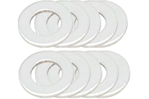 10 Aluminum Oil Drain Plug Gaskets 12mm I.D. 20mm O.D. by A Plus Parts House