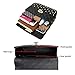 Olyphy Designer Quilted Shoulder Bag for Women，Rivets Chain Purse， Leather Top Handle Lingge Handbag
