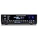 Wireless Bluetooth Power Amplifier- 300W 4 Channel Home Theater Audio Stereo Sound Receiver Box Entertainment w/USB, RCA, 3.5mm AUX, LED, Remote – for Speaker, PA, Studio – Pyle PT390BTU (Renewed)thumb 1
