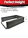 iPrimio XL Cat Litter Box Enclosure - Stainless Steel Large for Boxes Big Cats - Never Absorbs Odor - XL Cat Litter Box Enclosure with Teflon Coating - Litter Box Enclosure Only - Easy to Clean