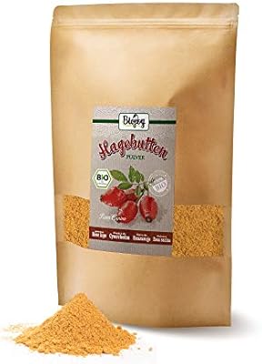 Biojoy Polvo de Escaramujo BIO, 100% Frutos Rosa canina en polvo ...