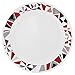 Corelle Livingware 16-Piece Dinnerware Set, Mosaic Red, Service for 4