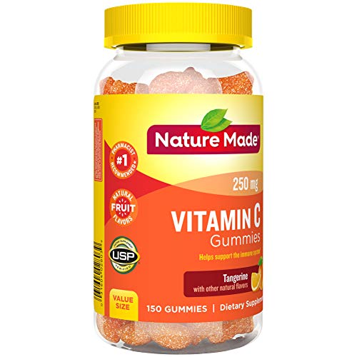 Nature Made Vitamin C Gummies 250 mg, 80 Count, For Immune Support