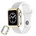Apple Watch Series 2 Case - UniqueKay Ultra Slim & Light Weight Shiny Case for Apple iWatch S2 Series 2 38mm - Gold