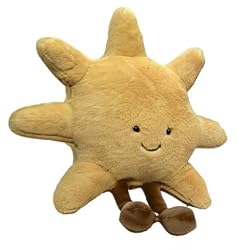 JOSON Sun Shaped Plush Toys, Soft Bedside Sofa
