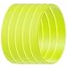 Green House-5pcs Blank Wristband Green Fashion Sports Silicone Wristband Bracelets