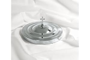 Broadman Church Supplies RemembranceWare Communion Tray Cover, Silver