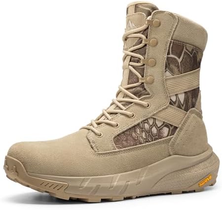 Rothco Men’s Leather Suede Tactical Boot Tan Size 10 NWOB Amazon.com: Rothco Combat Work Boots, Desert Tan - 11  main image 4