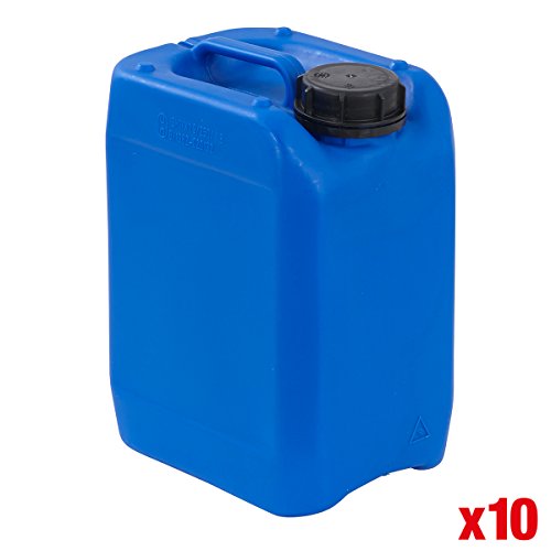 Buy BiGDUG Plastic 5 Litre Jerry Can Petrol Drum Stackable Storage Fuel