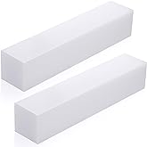 Landical UHMW Tapping Block Rectangular Ultra High Molecular Weight Polyethylene Solid Plastic Blocks for Machining Engineering Flooring Home DIY Projects(12" x 2.4" x 2.4", 2 Pcs)