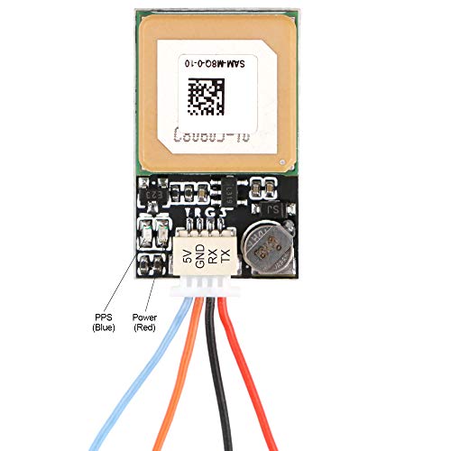 Makerfire FPV GPS Module SAM-M8Q GPS Module Support GLONASS Galileo QZSS SBAS for RC Drone FPV Racing, UAV Systems, Robots and Other Projects(No Compass Version)