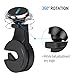 MEIDI Magnetic Headrest Mount, Universal Phone Holder, Car Backseat Hanger Hook Organizer Compatible With All Smart Phones Tablets GPS and eReaders (Sliver-2Pack)