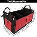 Big Ant Car Trunk Organizer Durable Collapsible Cargo Storage Trunk Organizer with Straps to Prevent Sliding-Best for SUV, Truck, Auto, Vehicle