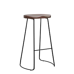 HeuGah Bar Stools Set of 4, Saddle Seat Bar Stools