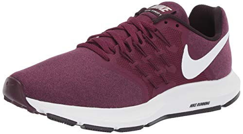 Nike Women's Run Swift Sneaker, Bordeaux/Summit White/Burgundy, 5 Regular US