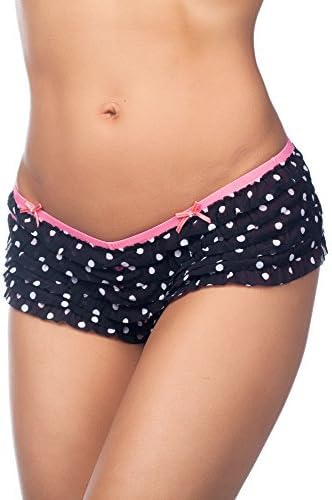 Honeydew Women's Ruffle Rumba - Black (007-28), L