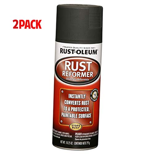 Rust-Oleum Automotive 248658 10.25-Ounce Rust Reformer Spray, Black (2-Pack) Rust-Oleum Automotive 248658 10.25-Ounce Rust Reformer Spray, Black (2-Pack)