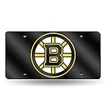 NHL Boston Bruins Laser Cut License Plate