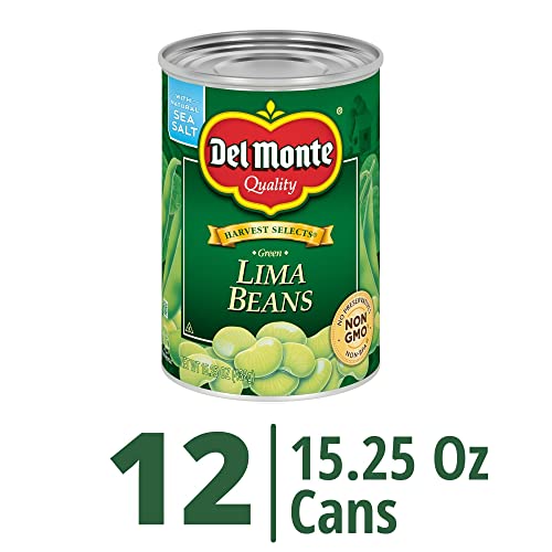 DEL MONTE HARVEST SELECTS FRESH CUT Green Lima Beans, Canned Vegetables