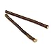 NUOLUX 10CM Long 0.5-0.8CM in Diameter Wood Log Sticks for DIY Crafts Photo Props 100pcs (Wood Color)