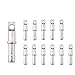 BRILLIANCE4U Aluminum Tent Poles Male End Tips Replacement Accessories Spare End Plugs for 7.9mm, 8.5mm, 9.5mm Tent Poles (for 8.5mm Tent Poles)