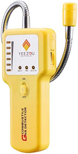 Y201 Propane and Natural Gas Leak Detector; Portable Gas Sniffer to Locate Gas Leaks of Combustible Gases Like Methane… - Image 2