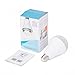 Huamai Bluetooth Speaker Bulb, 2nd Generation LED Light Bulb with Bluetooth Speaker, 8W E26 Dimmable RGB+White Color Smart Music LED Bulb Light