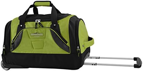 Adventure Rip-Stop Upright Rolling Duffel Bag