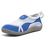 CIOR Fantiny Boy & Girls' Water Aqua Shoes Swimming Pool Beach Sports Quick Drying Shoes (Toddler/Little Kid/Big Kid),TD397,Light Blue,29,30
