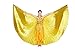 CISMARK Isis Wings Belly Dance Costume Prop (Closed Back) With Sticks