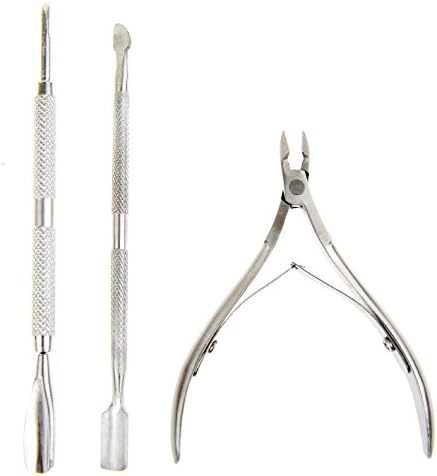 Nail Scissorcheap nail clipper Stainless Steel Nail Cuticle Pusher Spoon Dead Skin Remover Cutter Nipper Clippe
