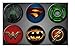 DC Comics Superhero Magnets Superman Batman Green Lantern Arrow Wonderwoman Flash Fridge magnets 1 inch round