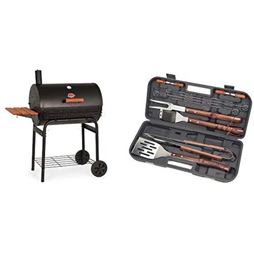 CharGriller 2828 Pro Deluxe Charcoal Grill with Cuisinart