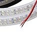 NEWSTYLE 16.4Ft 5M Double Row 3528 Cool White LED Strip 240Leds/M Light Tube 1200 LEDs Flexible Strip Light IP67 Waterproof 12V