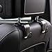 FxyxGyc 4 Pack Headrest Hooks - Purse Hooks for Cars - Headrest Hook for Car - car seat Hooks - Hanger Storage for Purse Groceries Bag