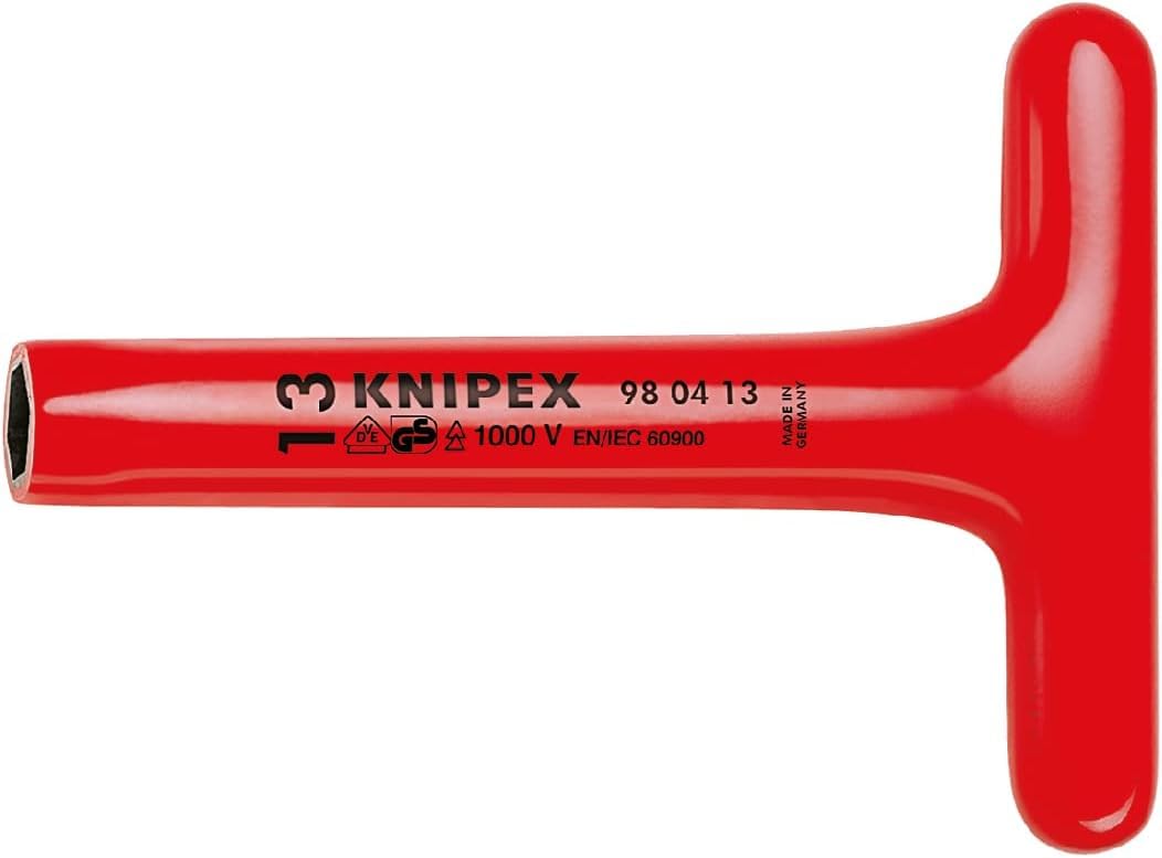 KNIPEX 98 04 19 Nut Driver with T-Handle 200 mm
