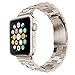 iiteeology Compatible with Apple Watch Band 38mm 40mm, Stainless Steel iWatch Band Replacement Strap for Apple Watch Series 2 Series 1 - Champagne Gold