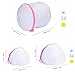 ZOTO Laundry Wash Bag, 6 Set Mesh Dedicates Bra Washing Bag with Zipper, Lingerie Garment Bag for Net Washer Dryer Washing Machine Protect Underwear,Hosiery,Sock,Baby Cloth,Travel Laundry Bag