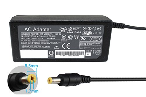 thumbnail image 2 of AC Power Adapter Charger For Acer Chromebook C710-2833, C710-2834, C710-2856 & Aspire One 2 of 5