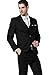 MOGU Men's Slim Fit 3 Piece Dress Suits Prom Dress Suit Set