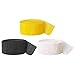 Andaz Press Crepe Paper Streamer Hanging Party Decorations Kit, 240-Feet, Yellow, Black, White, 1-Pack, 3-Rolls, Bumblebee Bee Colored Wedding Baby Bridal Shower Birthday Supplies