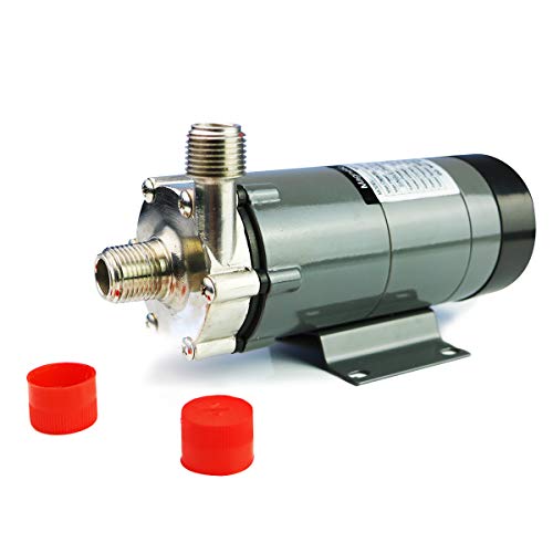 image for BACOENG Stainless Steel 115 Volt Inline Home Brewing System Beer Pump,