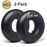 AR-PRO 13 x 4.00-6'' [4.10/3.50-6''] Heavy Duty Replacement Inner Tube with TR-13 Straight Valve Stem (2-Pack) - for Wheelbarrows, Mowers, Hand Trucks and More
