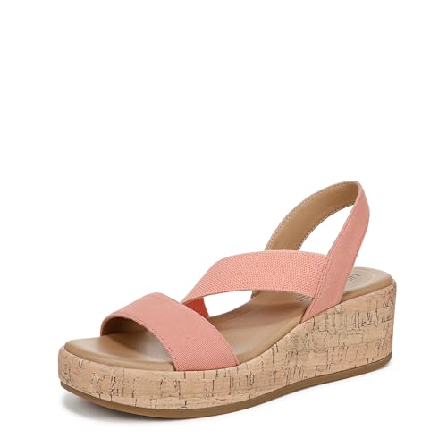 LifeStride Womens Odette Sandal Coral Pink 9 W